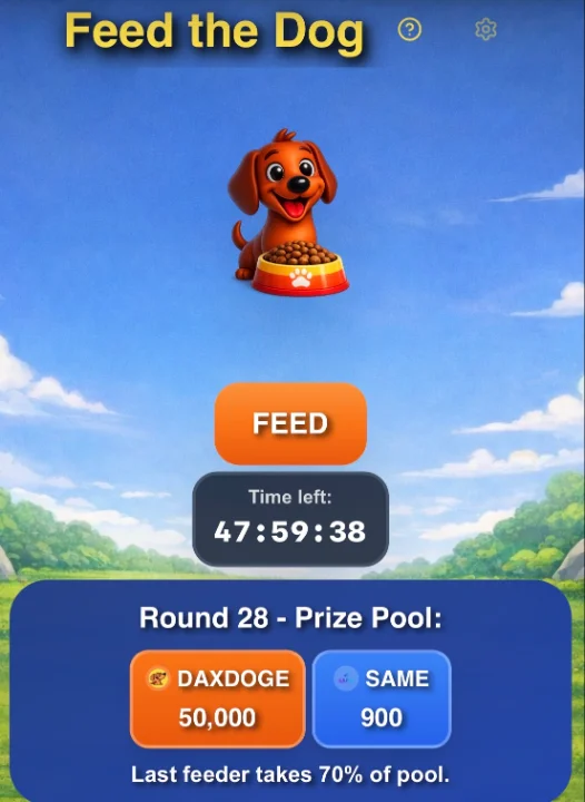 Feed the Dog Game screenshot 1